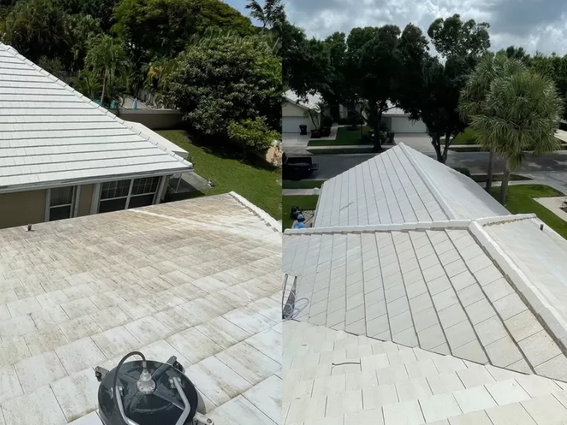 Roof Washing and Patio Cleaning in West Palm Beach, FL